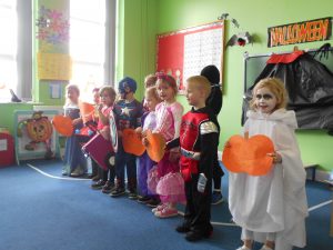 Five Little Pumpkins!